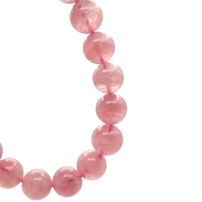 High Grade Madagascar Rose Quartz Bracelet